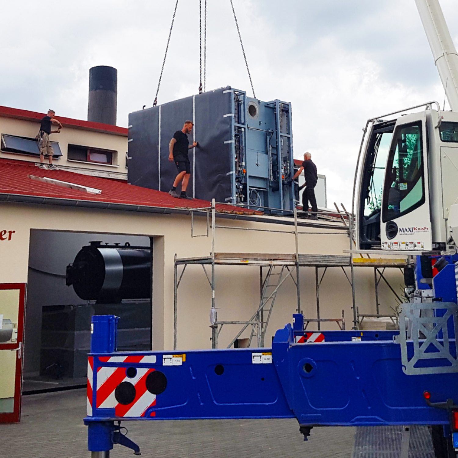 Krematorium Elbe Elster neuer Ofen